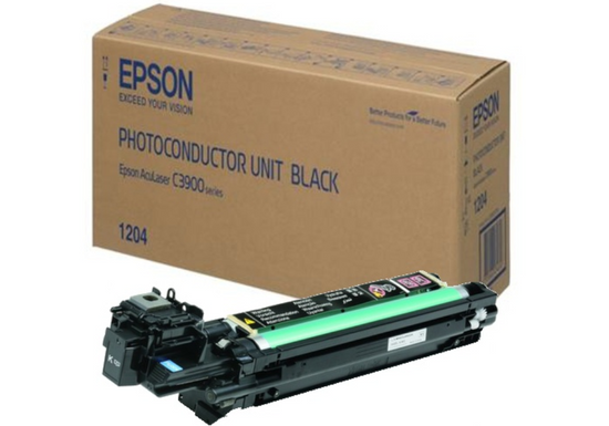 Originale Nuovo Epson C13S051204 Tamburo nero