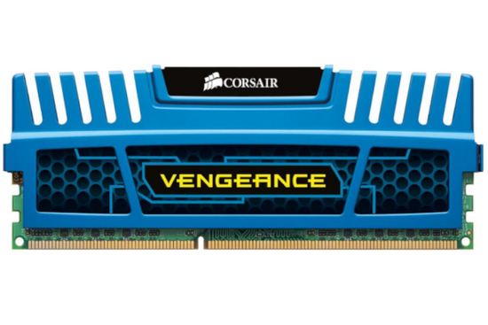 Оперативна пам'ять Corsair Vengeance 8GB DDR3 1600MHz DIMM CL9 CMZ8GX3M2A1600C9B