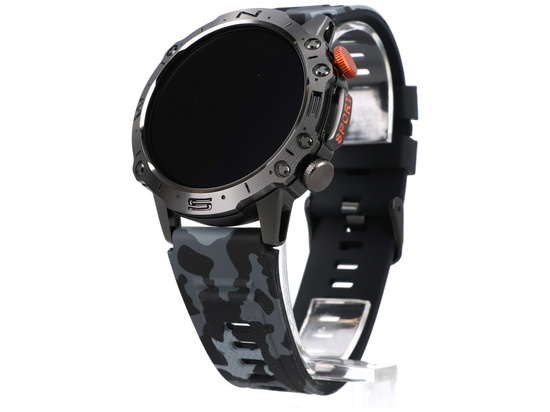 Nový smartwatch GlacierX Tactical Black Camo GX-TC59