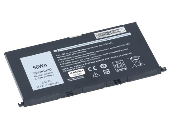 Nouvelle batterie pour Dell Inspiron 5576 5577 7000 7557 7559 50Wh 11.4V 4400mAh 357F9