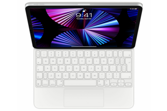 Originální klávesnice iPad Pro Magic Keyboard White 11'' Anglická