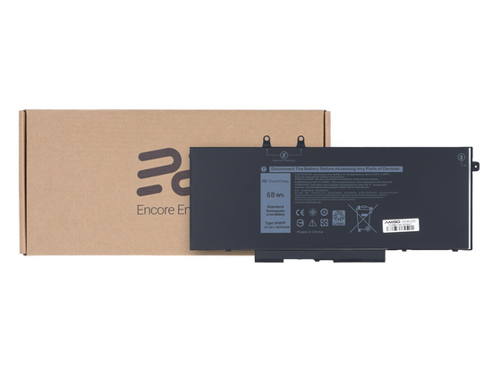 Batterie neuve Encore Energy pour Dell Latitude 5501 5401 Precision 3541 68Wh 15.2V 4474mAh 3HWPP