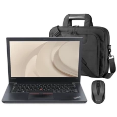 Touchscreen Lenovo ThinkPad T470 i5-7300U 8GB 240GB SSD 1920x1080 Class A Windows 10 Professional + Sacoche + Souris