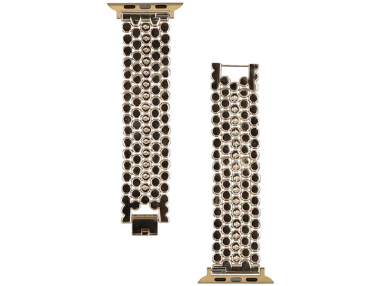 Нова браслет для смарт-годинника GlacierX Hex Grid Bracelet Gold для Apple Watch 42/44/45/49mm Золотий