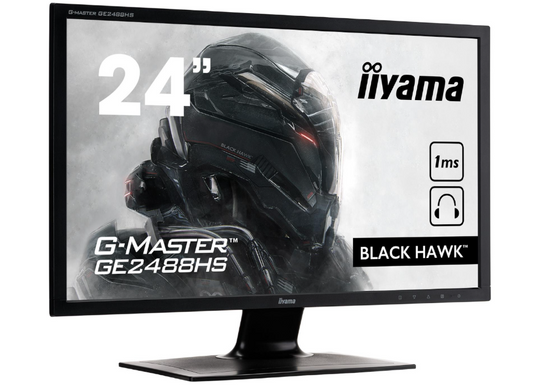 Monitor IIYAMA G-Master GE2488HS (PL2488H) 24" LED 1920x1080 TN HDMI Negro Clase A
