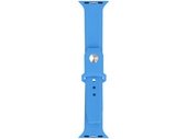 Nouveau bracelet en silicone GlacierX Synthwave bleu bleuet pour Apple Watch 38/40/41mm Bleu
