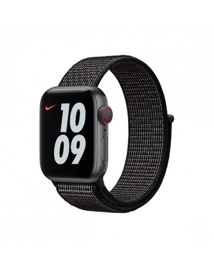 Оригінал Apple Ремінець спортивний петля Nike чорний 40 мм