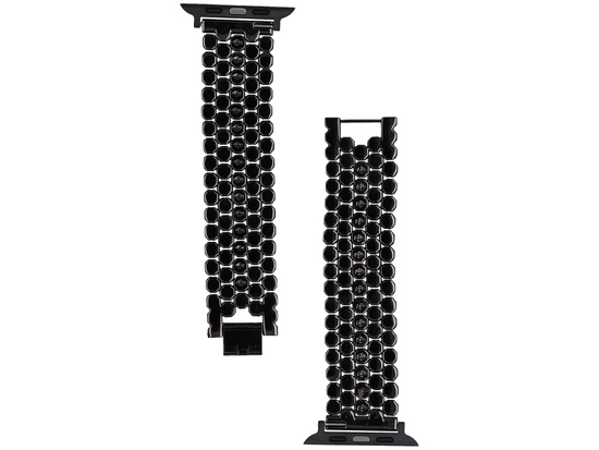 New GlacierX Hex Grid Bracelet Black for Apple Watch 42/44/45/49mm Black