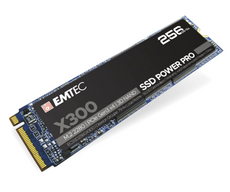 New hard drive SSD EMTEC X300 Power Pro 256GB SSD M.2 2280 PCI-E NVMe (ECSSD256GX300)