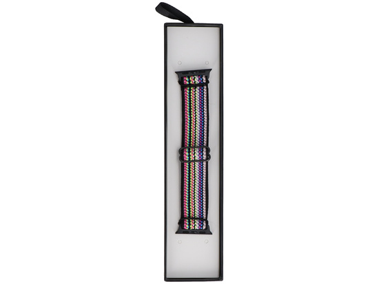 Nouveau bracelet pour smartwatch GlacierX Nylon Nomad Threads Desert Bloom pour Apple Watch 38/40/41mm Multicolore