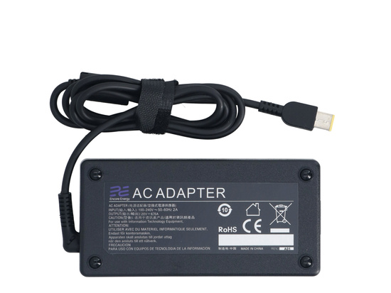Nouveau chargeur Encore Energy pour Lenovo 135W prise rectangulaire Slim Tip