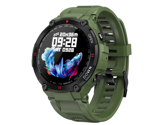 Neuer Smartwatch GlacierX Faron Green GX-FZ27