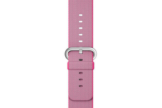 Original Apple Watch Woven Nylon Berry 38mm Strap in sealed box