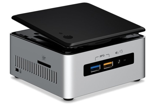 Intel NUC Micro PC i3-5010U 2x2.1GHz 4GB 30GB SSD NUC5i3RYH