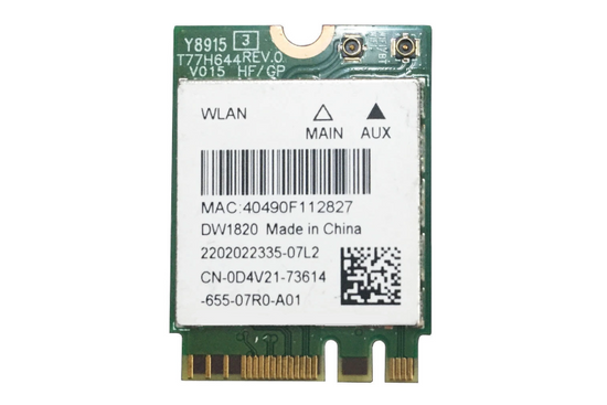 Dell WiFi WLAN карта 0D4V21 DW1820 M.2