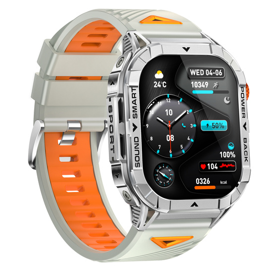 Новий смарт-годинник GlacierX Racer Grey GX-RS70A