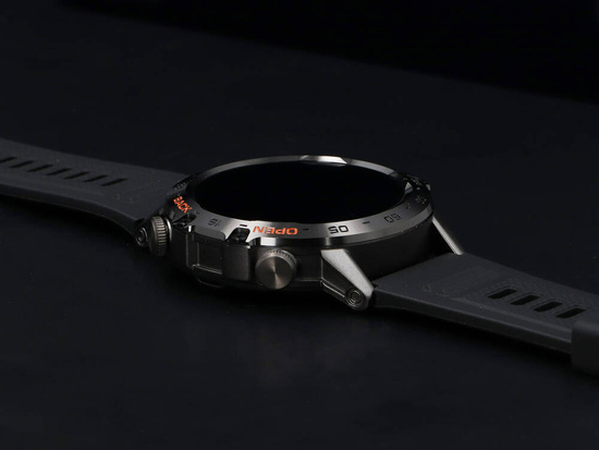 Новий смарт-годинник GlacierX Protector Black + Ремінець для смарт-годинника GlacierX Grip Strap Nylon Black 22mm