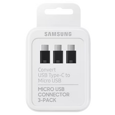 Adaptér Samsung EE-GN930 USB Typ-C - Micro-USB Černý