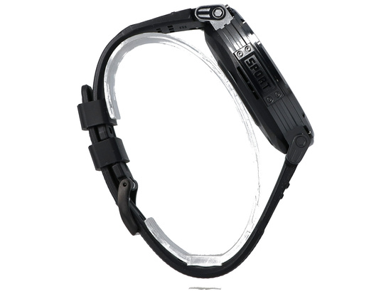 Новий смартгодинник GlacierX Giant Black + Захисна плівка GlacierX Foil Set Basic