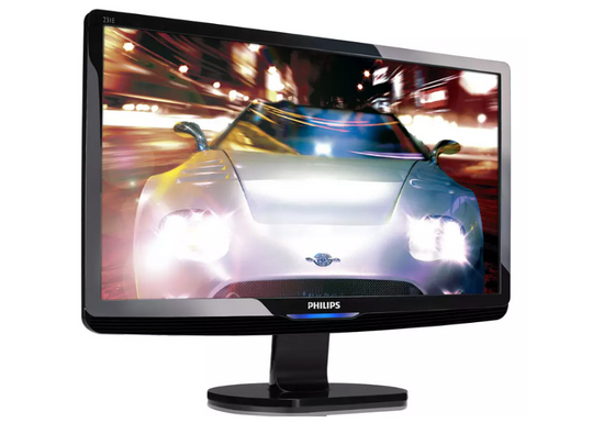 Philips 231E 23" LCD 1920x1080 DVI VGA Monitor Black Class A