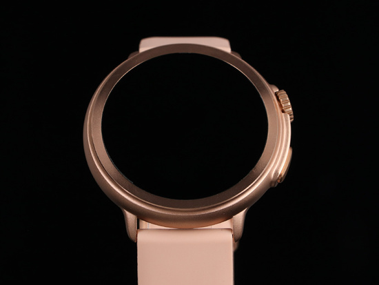 Nouveau Smartwatch GlacierX Aura Or Rose + Bracelet en maille + Film de protection