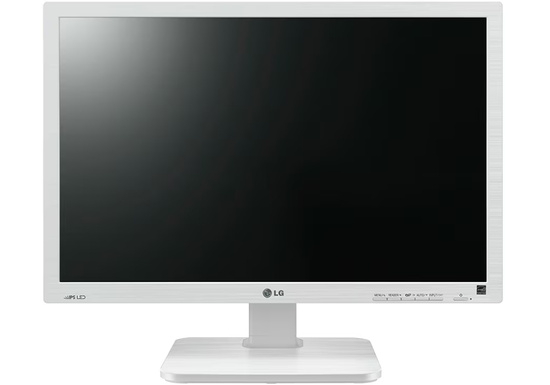 Monitor LG 24MB65PY 24" LED 1920x1200 IPS 5ms DisplayPort Biały Klasa A- (PZ)