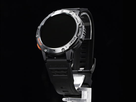 Nuovo Smartwatch GlacierX Lunar Black + Bracciale in acciaio + Pellicola protettiva