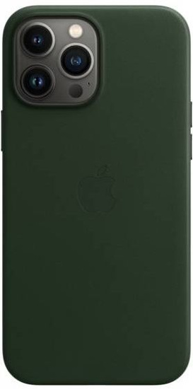 Originale caso Apple iPhone 13 Pro in pelle Verde Sequoia