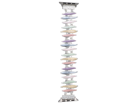 Nouveau bracelet pour smartwatch GlacierX Gleam Floret Stretch Bracelet Sweet Candy pour Apple Watch 38/40/41mm Pastel.