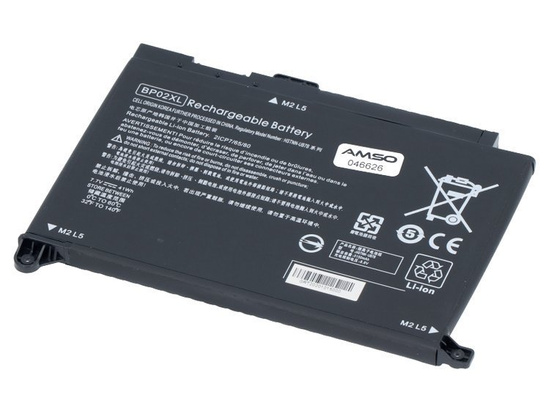 Nouvelle batterie pour HP Pavilion 15-AU 15-AW 41Wh 7.7V 5150mAh BP02XL