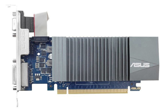 Vysoce profilovaná grafická karta Asus GeForce GT710 1GB GDDR5