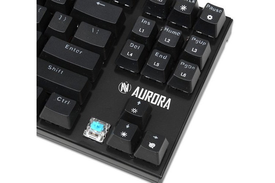 New Mechanical Keyboard iBOX Aurora K-2R LED RGB IKGMK2R for Gamers