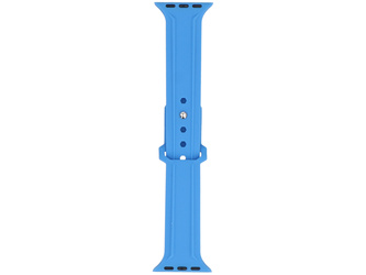 Nuevo strap para smartwatch GlacierX Silicone Synthwave Cornflower Blue para Apple Watch 38/40/41mm Azul