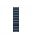 Оригінал Apple Годинник на шкіряному ремінці Link Baltic Blue 40 мм M/L