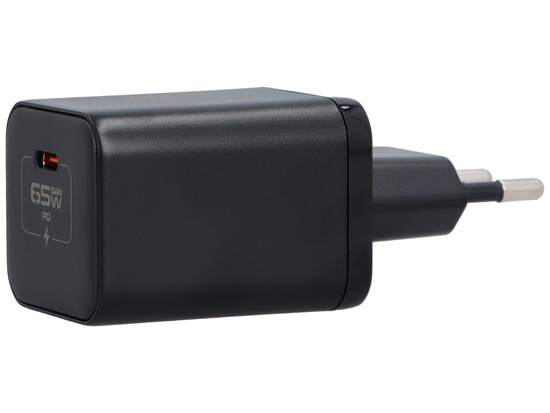 Neues GaN 65W USB-C QC PD Netzladegerät + 100cm USB-C Kabel Encore Energy MD-651mC