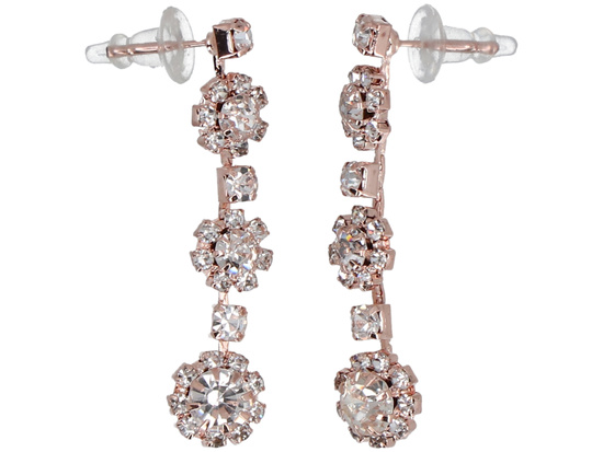 Schmuckset Süßer Rosa Set Halskette + Ohrringe