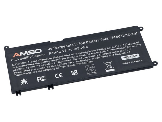 Nuovo Dell Inspiron G3 3579 3779 G5 5587 G7 7588 7577 7773 7778 7779 7786 Latitude 3380 3480 3490 3590 15.2V 56Wh 3500mAh 33YDH batteria 