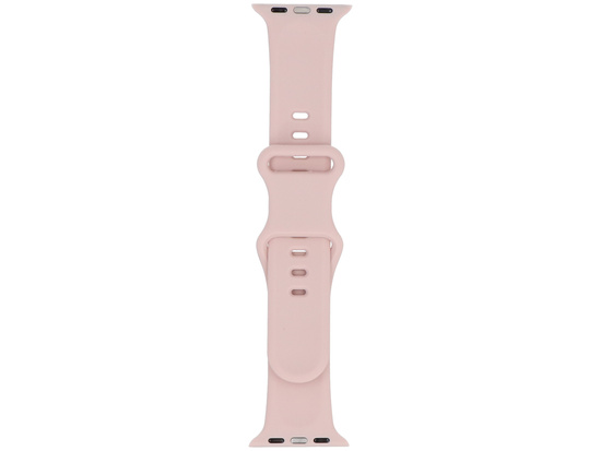 Новий ремінець для смарт-годинника GlacierX Silicone Leopard Dusty Pink для Apple Watch 38/40/41мм Рожевий