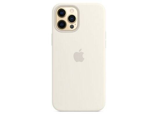Originale Caso Apple Silicone iPhone 12 Pro Max Bianco