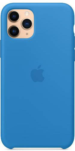 Originál Pouzdro Silikonový iPhone 11 Pro Surf Blue