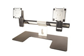 Soporte para 2 monitores Dell MDS14 Plata/Negro (482-10011)