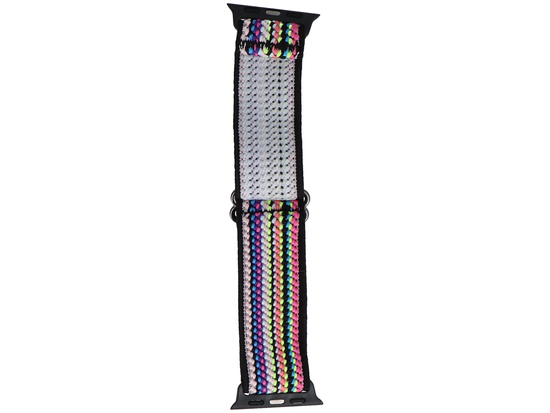 Новий ремінець для смарт-годинника GlacierX Nylon Nomad Threads Desert Bloom для Apple Watch 38/40/41mm Багатокольоровий