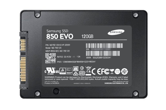 Samsung 850 EVO 120GB SATA 2.5'' SSD MZ-75E120B 540/520MB/s