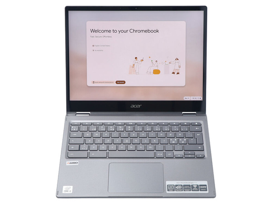 Touch Acer Chromebook Spin 13 CP713 i3-10110U 8GB 64GB 2256x1504 Class A- Chrome OS