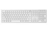 Nouveau Clavier Sans Fil Triadyn PROTEUS Bluetooth 2.4GHz 4-Appareils Bureau Slim Batterie Argenté