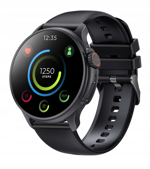 Nouveau Smartwatch GlacierX Aura Noir GX-AC60