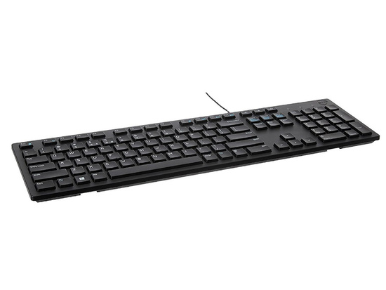Клавіатура Dell QuietKey KB216 USB QWERTY Офісна (без ніжок)
