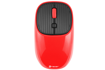 NEW Tracer Wave RF 2.4 GHz Wireless Mouse Red