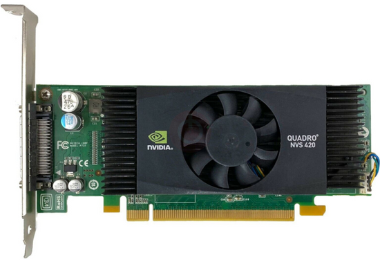 Grafická karta nVidia Quadro NVS 420 512MB GDDR3 High Profile