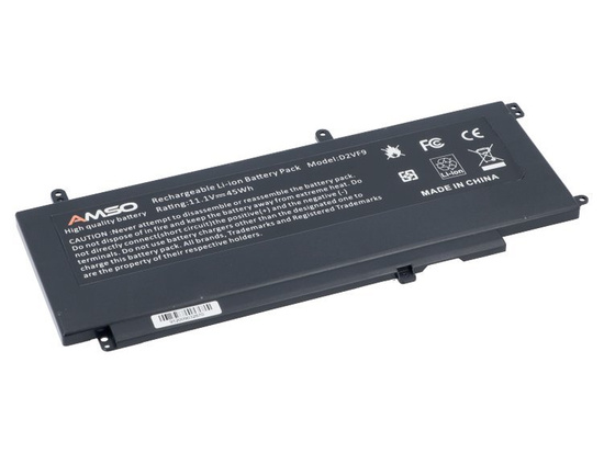 Nová baterie pro Dell Inspiron 7547 7548 Vostro 5459 45Wh 11.1V 4000mAh D2VF9